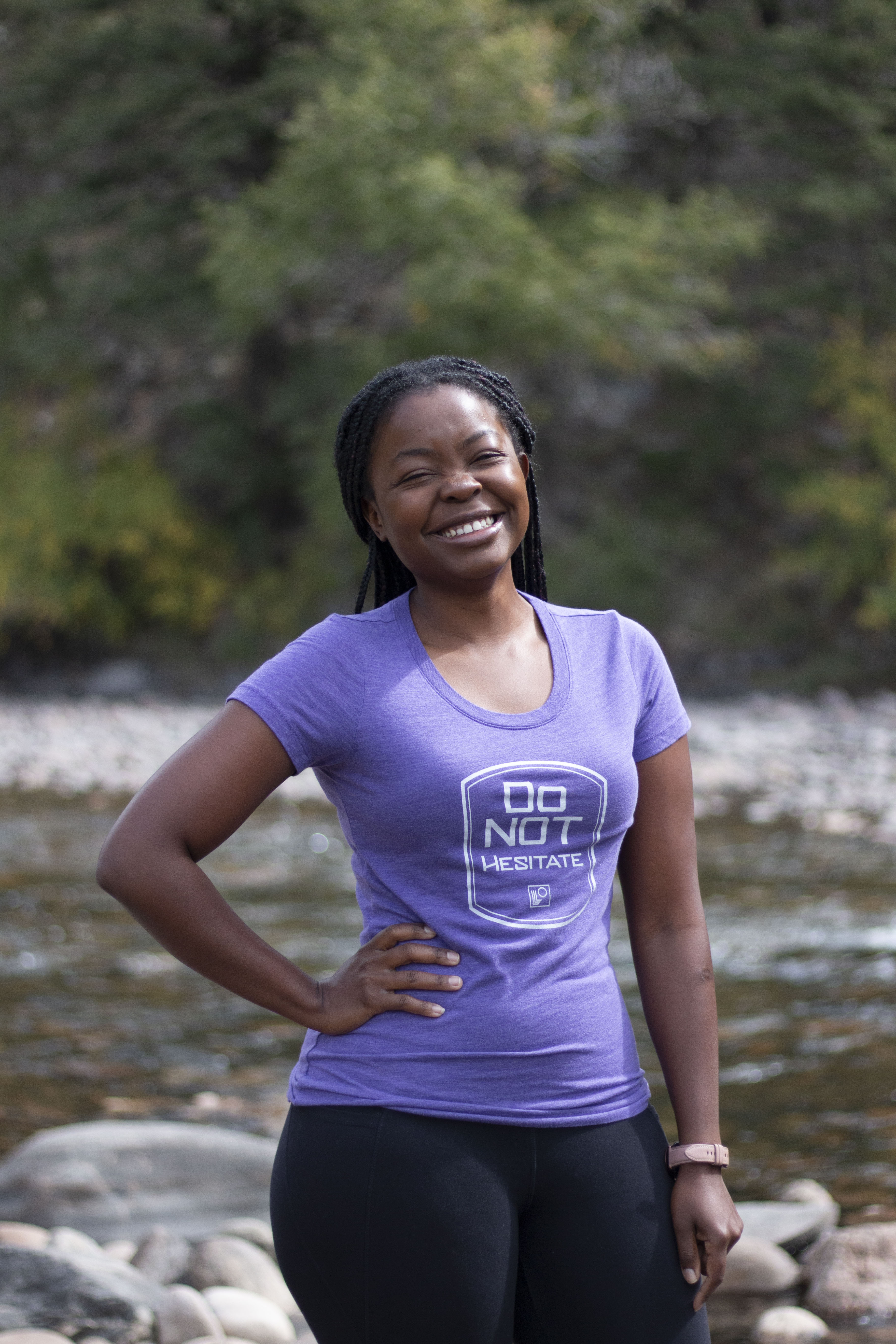 Do Not Hesitate Women’s fitted t-shirt